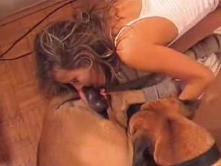 Young Girl's Unbelievable Moment of Bonding with Her Dog